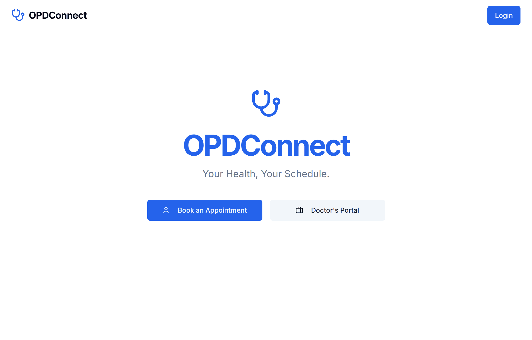 OPD Connect Dashboard